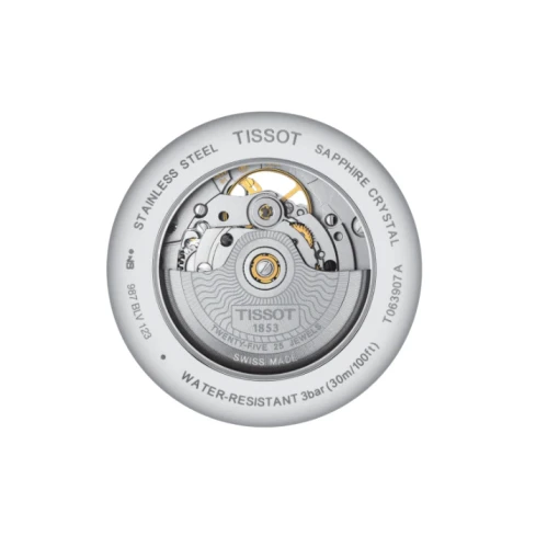 Мъжки ръчен часовник с автоматичен механизъм - корпус от Стомана - Стоманена верижка - цвят Сребрист Розово Злато