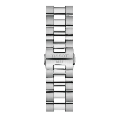 Мъжки ръчен часовник с кварцов механизъм - корпус от Титан - Титаниева верижка - цвят Сив Сив