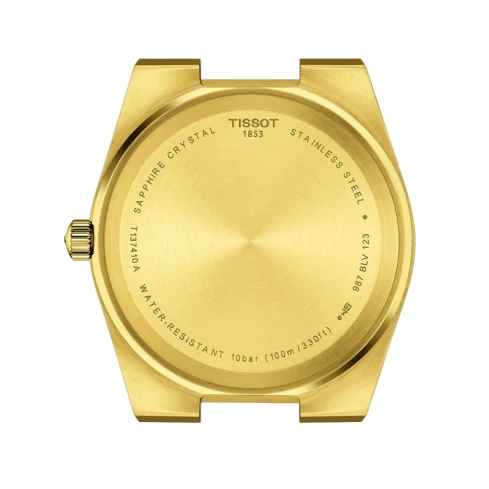 Мъжки ръчен часовник с кварцов механизъм - корпус от Стомана - Стоманена верижка - цвят Злато Зелен