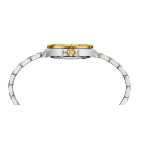 Дамски ръчен часовник с кварцов механизъм - корпус от Стомана - Стоманена верижка - цвят Сив Сив