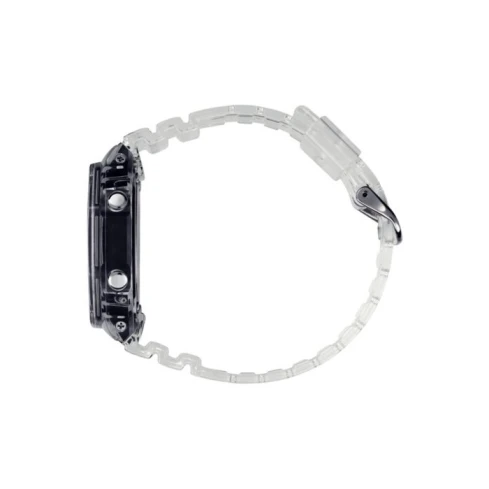 Мъжки ръчен часовник с кварцов механизъм - корпус от Полимер - Полимер - цвят Черен Бял