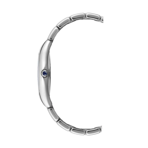 Дамски ръчен часовник с кварцов механизъм - корпус от Стомана - Стоманена верижка - цвят Зелен Сив