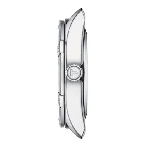 Дамски ръчен часовник с кварцов механизъм - корпус от Стомана - Стоманена верижка - цвят Син Сив