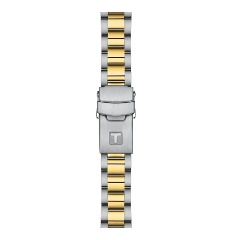 Дамски ръчен часовник с кварцов механизъм - корпус от Стомана - Стоманена верижка - цвят Черен Злато