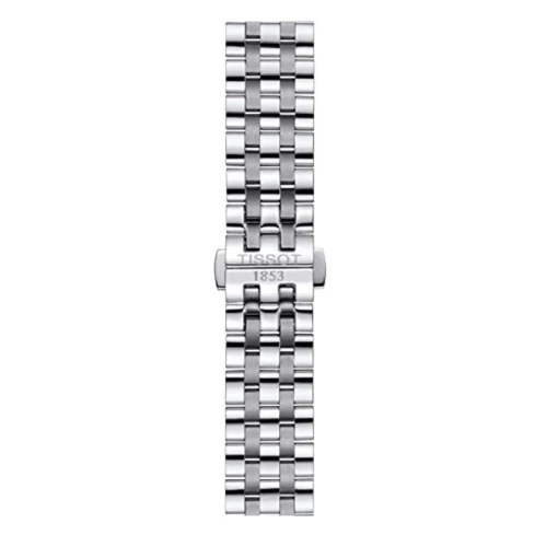 Мъжки ръчен часовник с кварцов механизъм - корпус от Стомана - Стоманена верижка - цвят Сребрист Сив