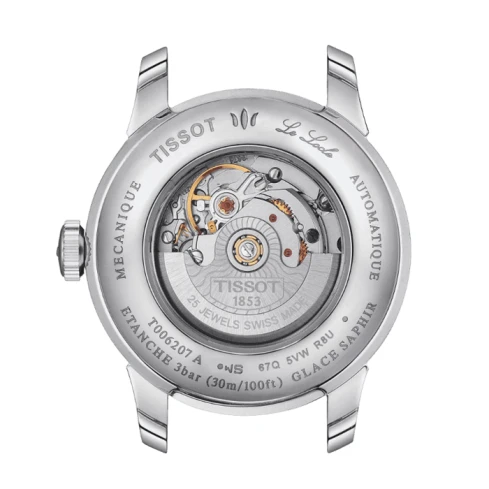 Дамски ръчен часовник с автоматичен механизъм - корпус от Стомана - Стоманена верижка - цвят Сребрист Сив