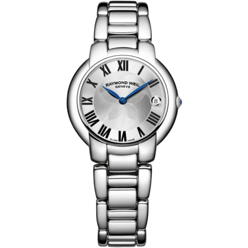 Дамски ръчен часовник с кварцов механизъм - корпус от Стомана - Стоманена верижка - цвят Сребрист Сив