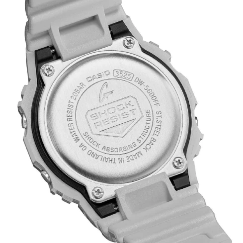 Мъжки ръчен часовник с кварцов механизъм - корпус от Полимер - Полимер - цвят Сив Сив