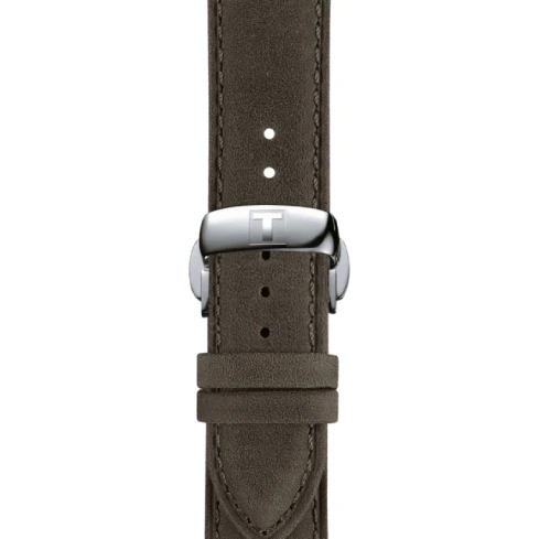 Мъжки ръчен часовник с автоматичен механизъм - корпус от Стомана - Естествена кожа - цвят Скелетон Кафяв